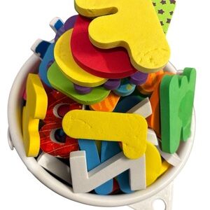 Vibrant Foam Alphabet Letters